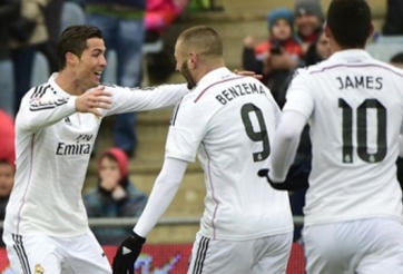 VIDEO: Ronaldo lập hat-trick chỉ trong 9 phút, 4-0 cho Real