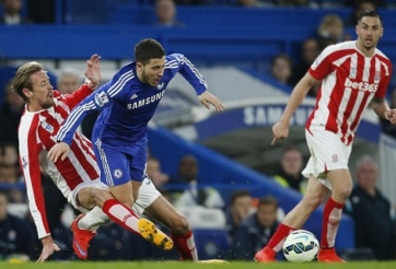 Video clip bàn thắng: Chelsea - Stoke City (Vòng 31 giải Ngoại hạng Anh)