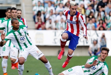 Video clip bàn thắng: Cordoba - Atletico Madrid (Vòng 29 La Liga)