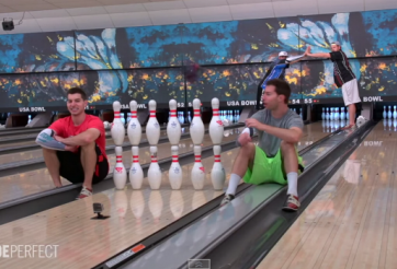 VIDEO: Những cú ném bowling chính xác đến khó tin