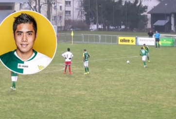 VIDEO: Cầu thủ gốc Việt lập siêu phẩm sút phạt ở giải Thụy Sỹ