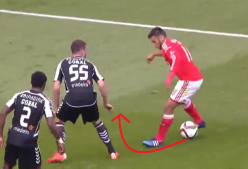 VIDEO: Pha qua người như Ronaldinho của sao Benfica