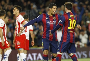 VIdeo clip bàn thắng: Barcelona 4-0 Almeria - Messi nổ súng