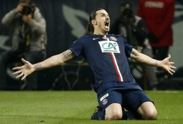 Video clip bàn thắng: PSG - St Etienne - Ibrahimovic lập hattrick