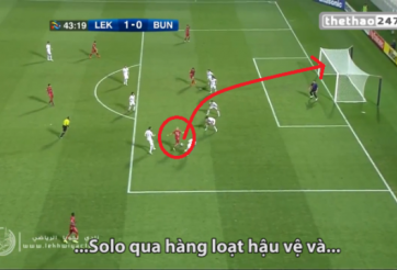 VIDEO: Pha solo ghi bàn tuyệt đẹp của cựu sao Man City tại AFC champions league