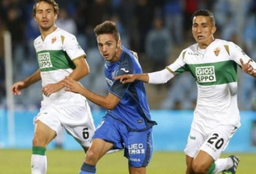 Video clip bàn thắng: Elche 0-1 Getafe (VĐQG Tây Ban Nha 2014/15)