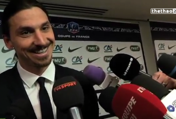 VIDEO: Bài phỏng vấn siêu hài hước của Ibrahimovic với phóng viên nữ