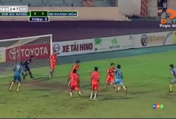 Video clip bàn thắng: SHB Đà nẵng 1-1 Sanna Khánh Hòa (V9 V-League 2015)