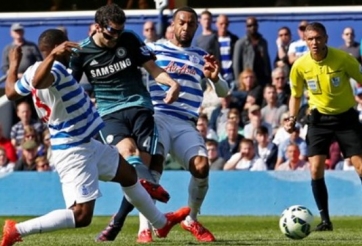 Video clip bàn thắng: QPR 0-1 Chelsea - Người hùng Fabregas