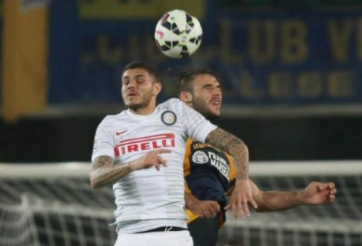Video clip bàn thắng: Verona 0-3 Inter Milan (VĐQG Italia 2014/15)