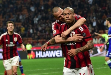 Video clip bàn thắng: AC Milan 1-1 Sampdoria (V30 Serie A)