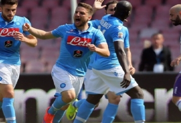 Video clip bàn thắng: Napoli 3-0 Fiorentina (V32 Serie A)