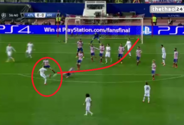 VIDEO: Pha vẩy má ngoài kỹ thuật từ ngoài vòng cấm của James