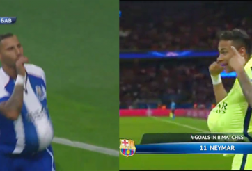 VIDEO: 2 pha ăn mừng thú vị của Neymar và Quaresma