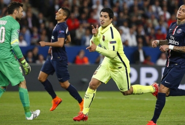 Video clip bàn thắng: PSG 1-3 Barcelona - Show diễn của Luis Suarez