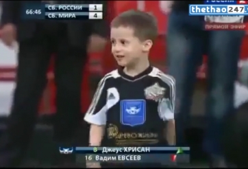 VIDEO: Cầu thủ 8 tuổi ghi bàn trong một trận đấu giao hữu quốc tế