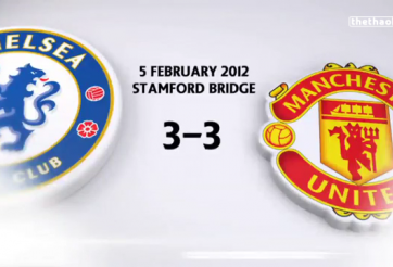 VIDEO: 5 cuộc đối đầu kinh điển của Chelsea và Man Utd tại Stamford Bridge