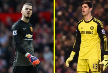 VIDEO: So sánh tài năng của Courtois và De Gea trước trận đại chiến