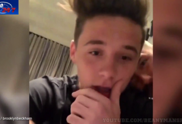 VIDEO: Brooklyn Beckham bị ông bố bắt gặp khi đang quay clip 'tự sướng'