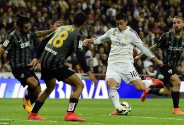 Video clip bàn thắng: Real Madrid 3-1 Malaga - Kền kền trắng trả giá đắt