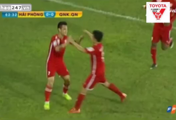 Video clip bàn thắng: Hải Phòng 1-0 Quảng Nam (V10 V-League 2015)