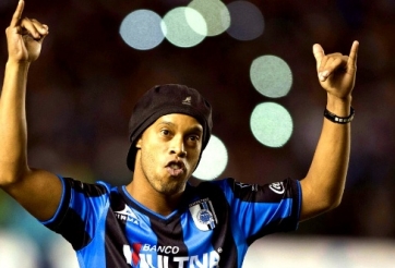 VIDEO: Cú đúp ấn tượng của Ronaldinho tại vòng 14 giải VĐQG Mexico