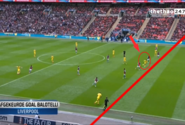 VIDEO: Sai lầm của trọng tài biên khiến Liverpool bị loại khỏi FA Cup