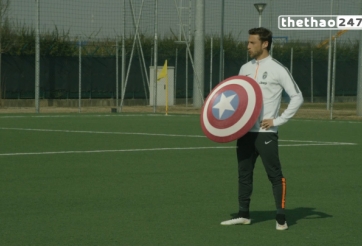 VIDEO: Các cầu thủ Juventus hóa Biệt đội siêu anh hùng