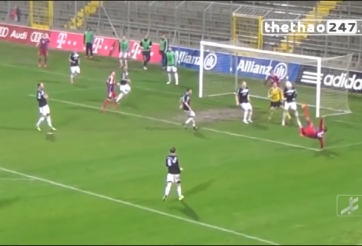 VIDEO: Siêu phẩm cắt kéo của em trai Franck Ribery