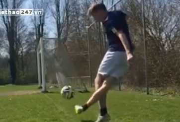 VIDEO: Kỹ thuật Rabona hơn cả Di Maria