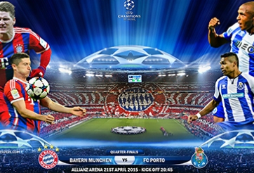 Bayern vs Porto: Chờ bất ngờ tại Arena, 1h45 ngày 22/4