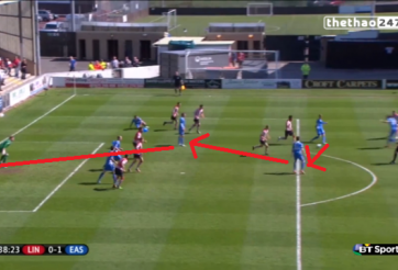 VIDEO: Pha phối hợp kiểu tiki-taka tuyệt đẹp ngay trong vòng cấm