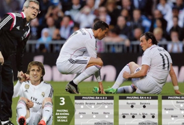 Thêm chấn thương, Real có thể vắng 4 trụ cột trận gặp Atletico