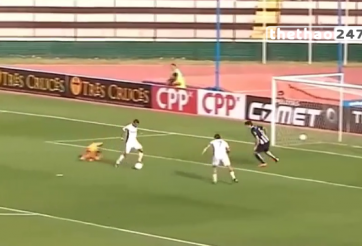 VIDEO: Pha solo từ giữa sân như Rô béo và cái kết bất ngờ