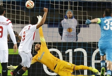 Video clip bàn thắng: Zenit 2-2 Sevilla (Tứ kết Europa League)