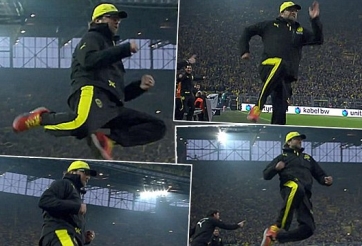 VIDEO: 5 pha ăn mừng độc đáo của Jurgen Klopp cùng Dortmund