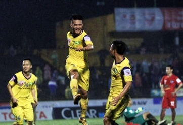 Video clip bàn thắng: Sông Lam Nghệ An 2-2 Cần Thơ (V.League 2015)