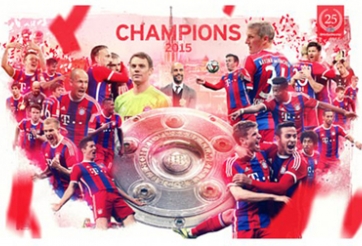 Bayern Munich vô địch Bundesliga trước 4 vòng