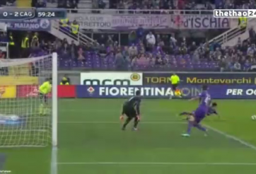 Video clip bàn thắng: Fiorentina 1-3 Cagliari (V32 Serie A)