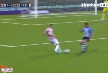 VIDEO: Hậu vệ ghi siêu phẩm vào... lưới nhà