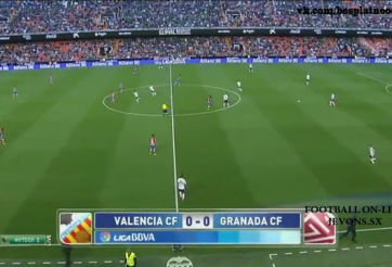 Video clip bàn thắng: Valencia - Granada (V33 La Liga)