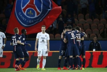 Video clip bàn thắng: PSG - Metz (VĐQG Pháp 2014/15)