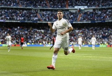 Real Madrid 3-0 Almeria: James Rodriguez lập siêu phẩm