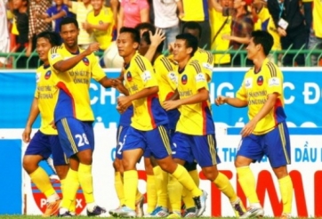 Video clip bàn thắng: Đồng Tháp 2-0 Hà Nội T&T (V.League 2015)