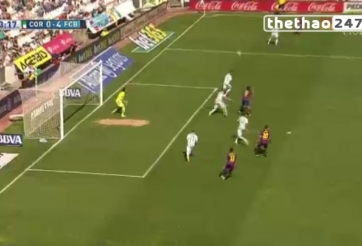 VIDEO: Suares lập cú đúp nâng tỉ số lến 4 - 0