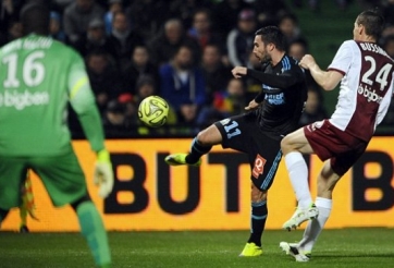 Video clip bàn thắng: Metz 0-2 Marseille (VĐQG Pháp 2014/15)