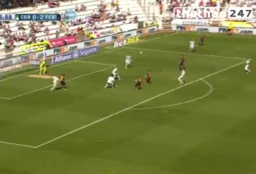 VIDEO: Messi đánh đầu lập công