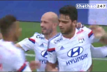 Video clip bàn thắng: Lyon 2-0 Evian (VĐQG Pháp 2014/15)