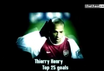 VIDEO: Những bàn thắng đẹp nhất của Henry ở Arsenal