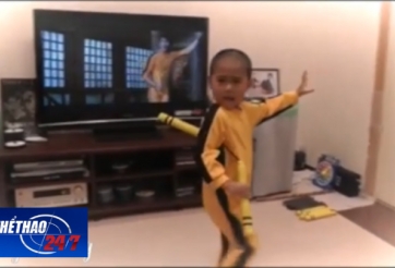 VIDEO: Xuất hiện truyền nhân của Lý Tiểu Long